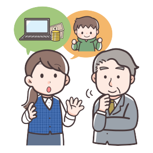 育児両立支援の面談（3歳前・女性）